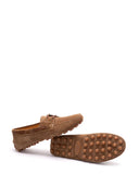 Tod's Gommino Bubble Suede Leather Loafers