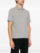 Saint Laurent Logo Cotton Polo Shirt