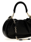 Roger Vivier Viv Choc Medium Leather Hobo Bag