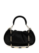 Roger Vivier Viv Choc Medium Leather Hobo Bag