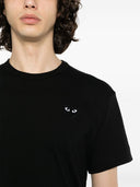 Comme Des Garcons Black Heart Cotton T Shirt