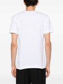 Comme des Garcons logo algodón camiseta