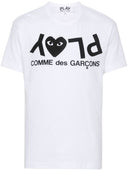 Comme des Garcons logo algodón camiseta