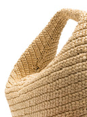 Khaite Olivia Medium Rafia Hobo Bag