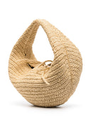 Khaite Olivia Medium Rafia Hobo Bag