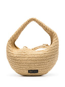 Khaite Olivia Medium Rafia Hobo Bag