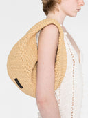 Khaite Olivia Medium Rafia Hobo Bag