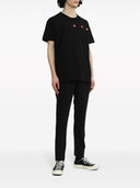 Comme des Garcons Red Hearts Baumwoll -T -Shirt