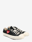 Comme des Garcons Chuck Taylor Red Heart Sneakers