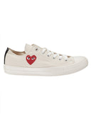 Comme Des Garcons Chuck Taylor Red Heart Sneakers