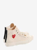 Comme Des Garcons Chuck Taylor Red Heart Sneakers