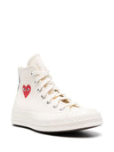 Comme Des Garcons Chuck Taylor Red Heart Sneakers