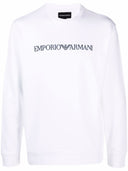Sudadera de algodón logo de Emporio Armani
