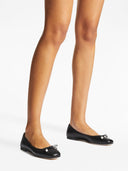 Jimmy Choo Elme Flat Leather Ballet Flats