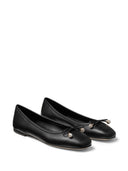 Jimmy Choo Elme Flat Leather Ballet Flats