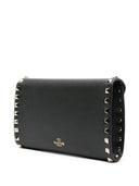 Valentino Garavani Leather Rockstud Mini Bag With Strap