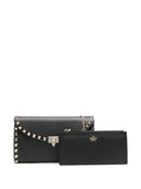 Valentino Garavani Leather Rockstud Mini Bag With Strap
