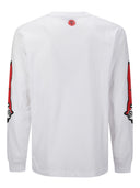 T-shirt en coton imprimé de glace