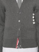 Cardigan de coton Thom Browne 4 Bar