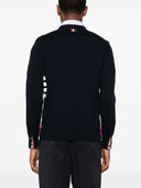 Thom Browne 4 Bar Cotton Cardigan