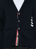 Thom Browne 4 Bar Cotton Cardigan