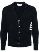 Thom Browne 4 Bar Cotton Cardigan