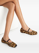 Tory Burch Mary Jane Leopard Print Ballets