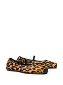 Tory Burch Mary Jane Leopard Print Ballets