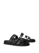 Tory Burch Sport Slide en cuir Sandales