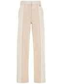 Jeans di denim con gamba dritta di Fendi