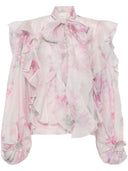 Blusa di miscela di seta Zimmermann Crush