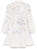 Zimmermann Crush Linen mini robe
