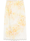 Camicia di lino stampata Zimmermann Crush