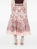 Zimmermann Crush Silk Blend Rok