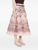 Zimmermann Crush Silk Blend Rok