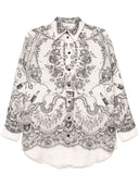Camicia di seta Zimmermann Crush