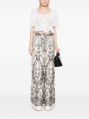 Pantaloni di seta Zimmermann Crush