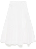 Zimmermann Crush Cotton Midi Jupe
