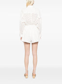 Zimmermann Crush Linen Playsuit