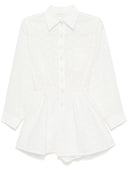 Zimmermann Crush Linen Playsuit
