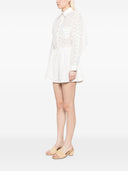 Zimmermann Crush Linen Playsuit