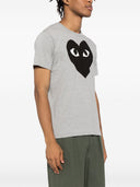 Comme Des Garcons Logo Cotton T Shirt