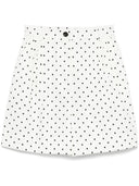 Pantalones cortos de algodón estampado de lunares dolce & gabbana
