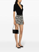 Shorts imprimés sur le zèbre en soie de soie Tom Ford Tom Ford