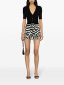 Shorts imprimés sur le zèbre en soie de soie Tom Ford Tom Ford
