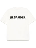 Jil Sander Logo Cotton T Shirt