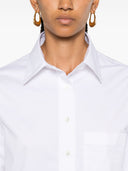 Chemise en coton coupé fermé