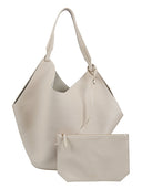 Khaite Lotus Medium Leather Shoulder Bag
