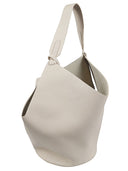 Khaite Lotus Medium Leather Shoulder Bag
