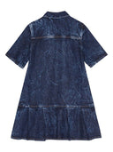 Mini abito di Denim Ganni
